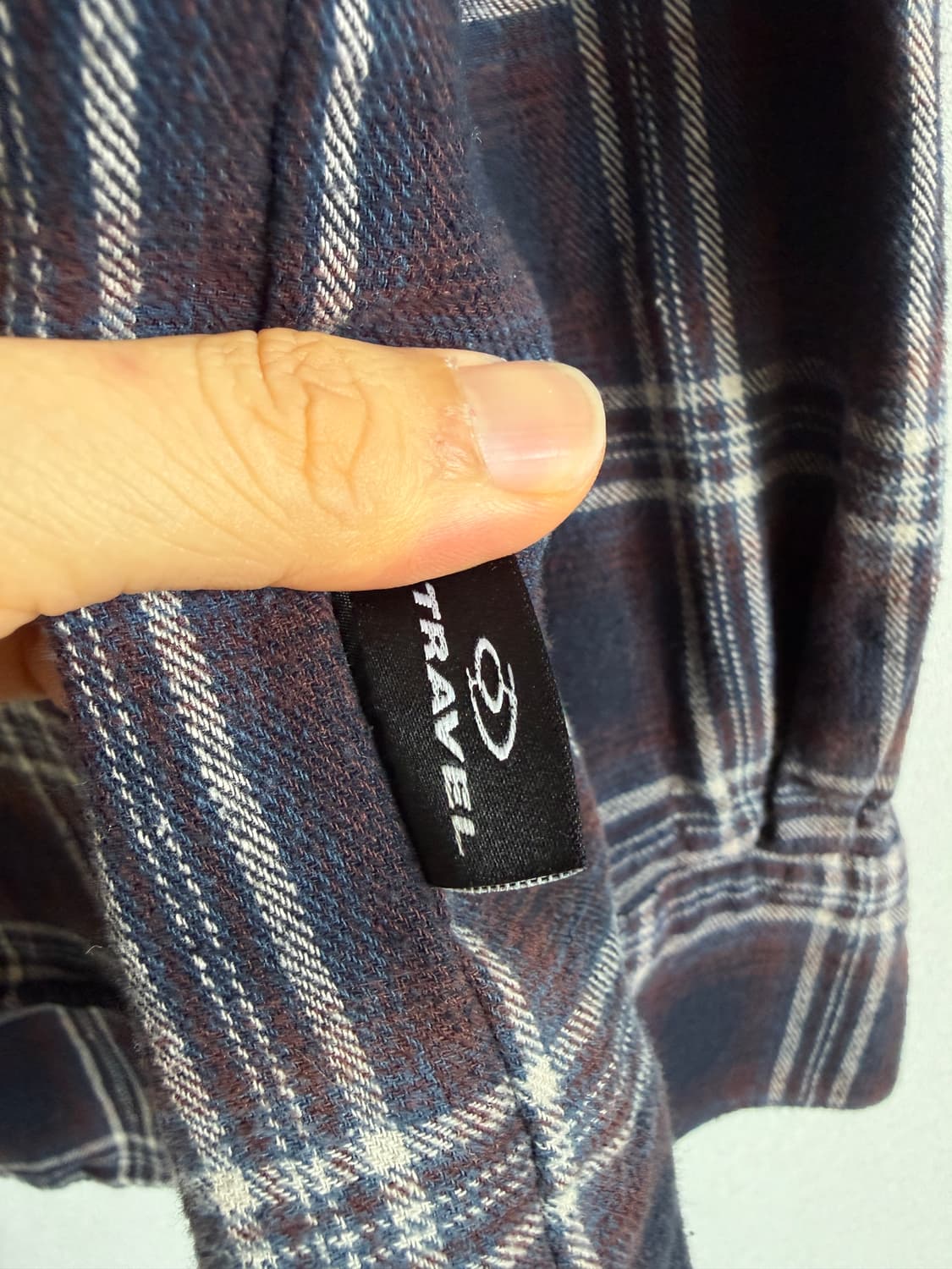 트래블(TRAVEL) 체크 셔츠 상품이미지6