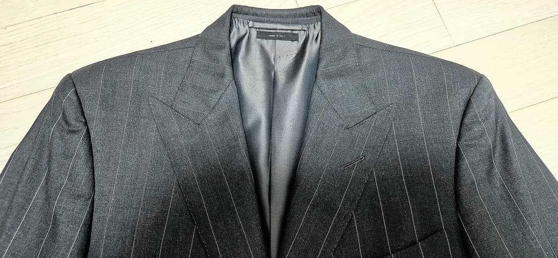 TOM FORD 톰포드 리젠시 블랙 핀스트라이프 수트 상품이미지3