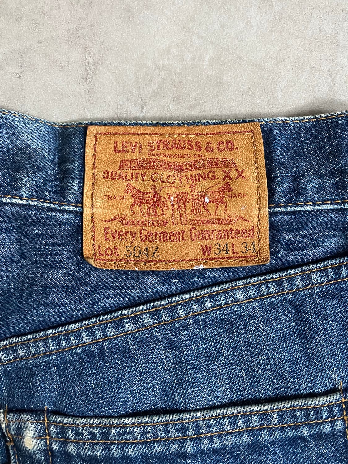 90s 빈티지 리바이스 빅E 셀비지 리메이크 데님팬츠 상품이미지9