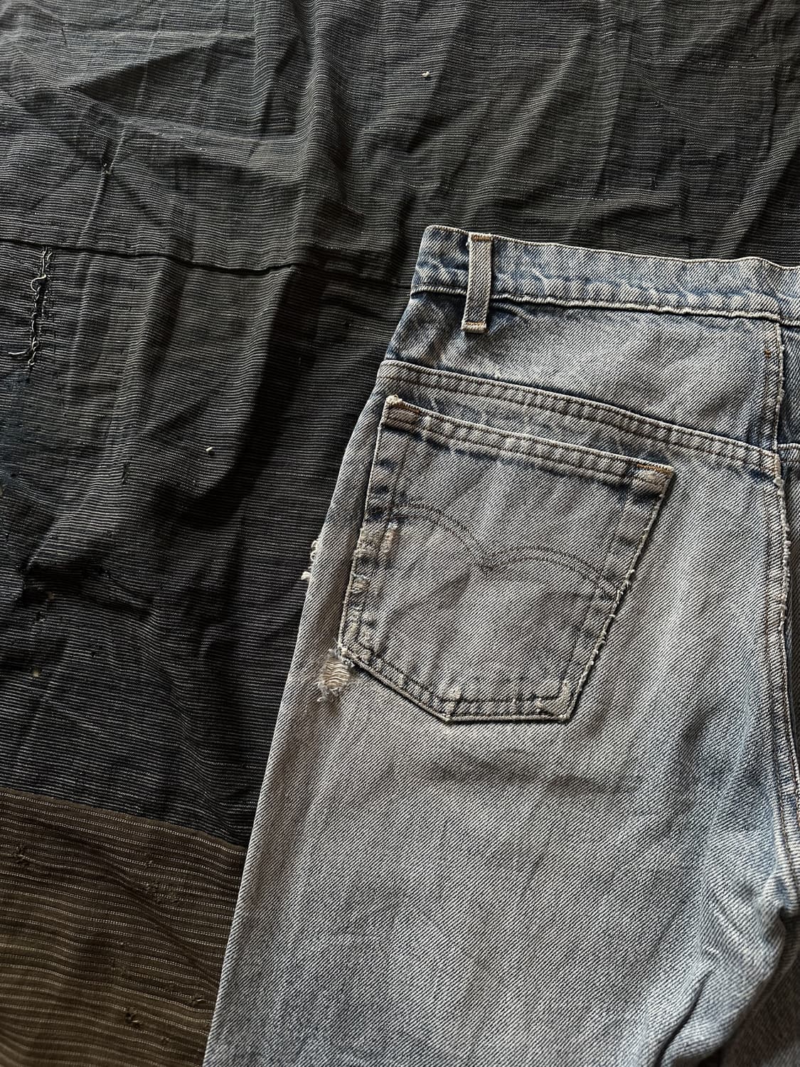80s USA Levis 517 Boots Cut Denim Pants 상품이미지7
