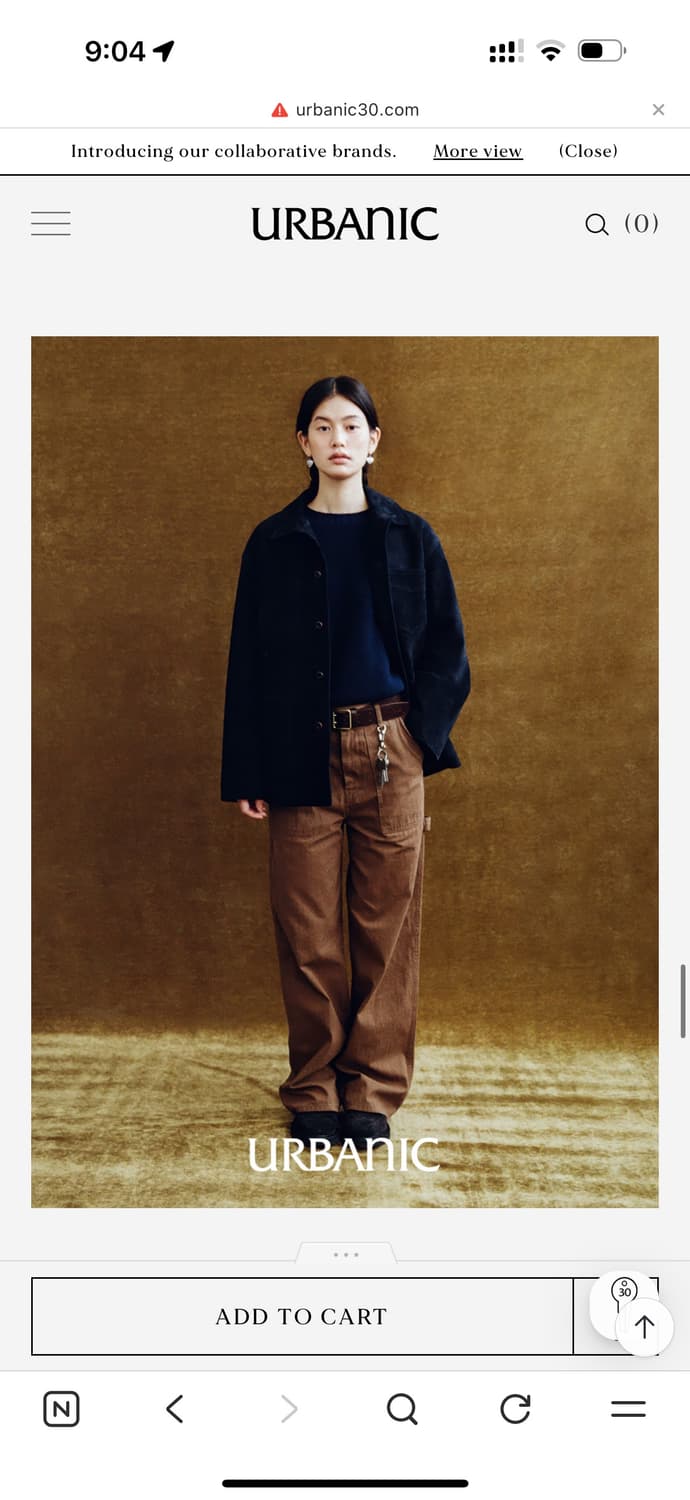 urbanic30 얼바닉30 rustic chore 자켓 상품이미지2