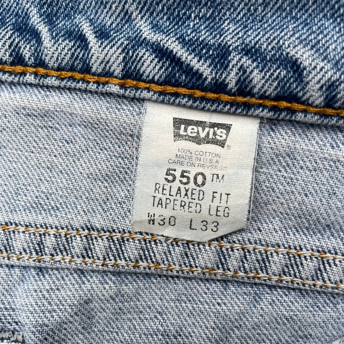 Usa 90s 리바이스 550 데님팬츠 p280  상품이미지4