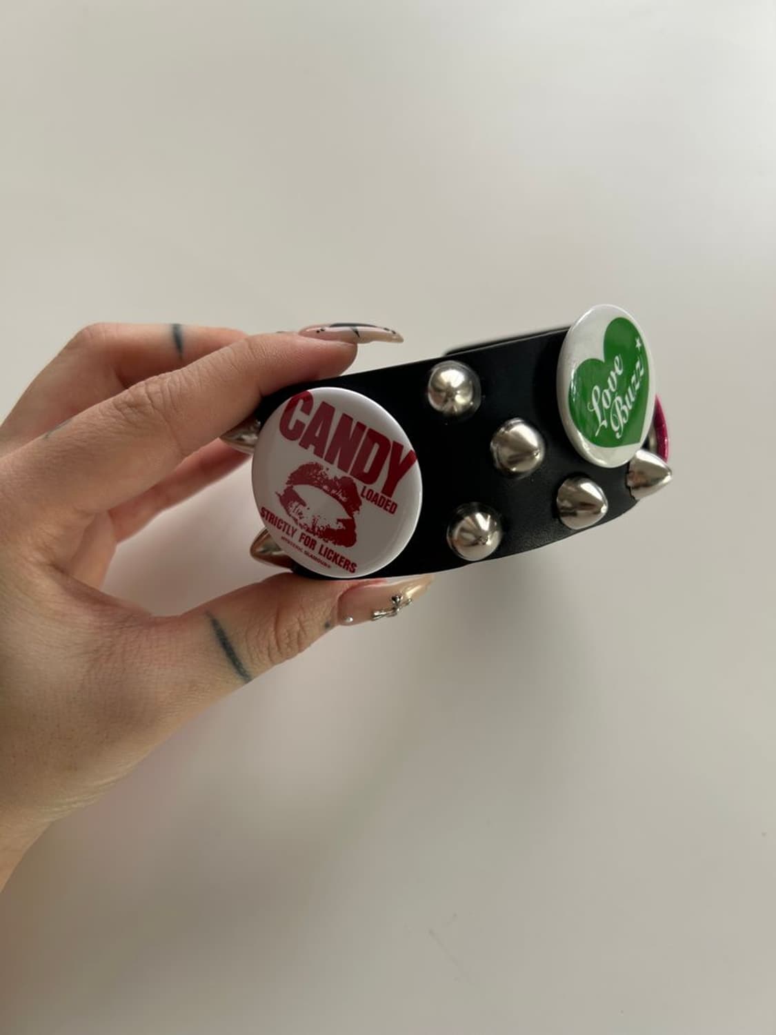 STUDS BADGES BRACELET 스터드 배지 팔찌 상품이미지2