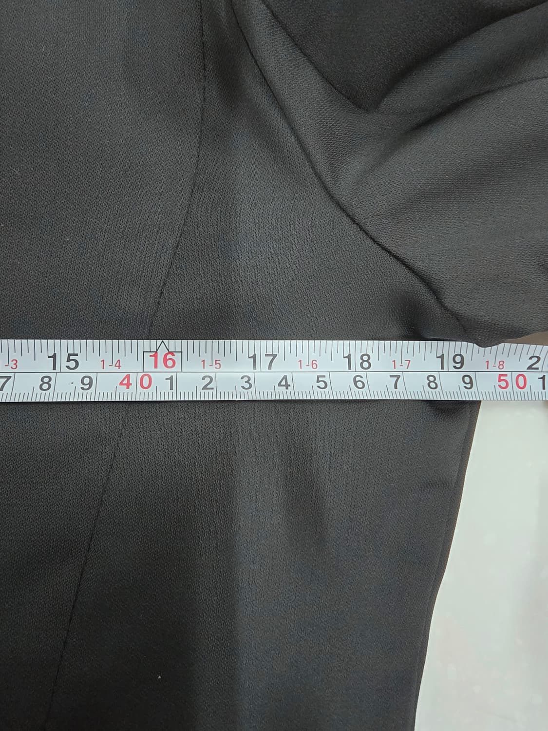 it 미샤 블랙 롱 자켓 상품이미지8