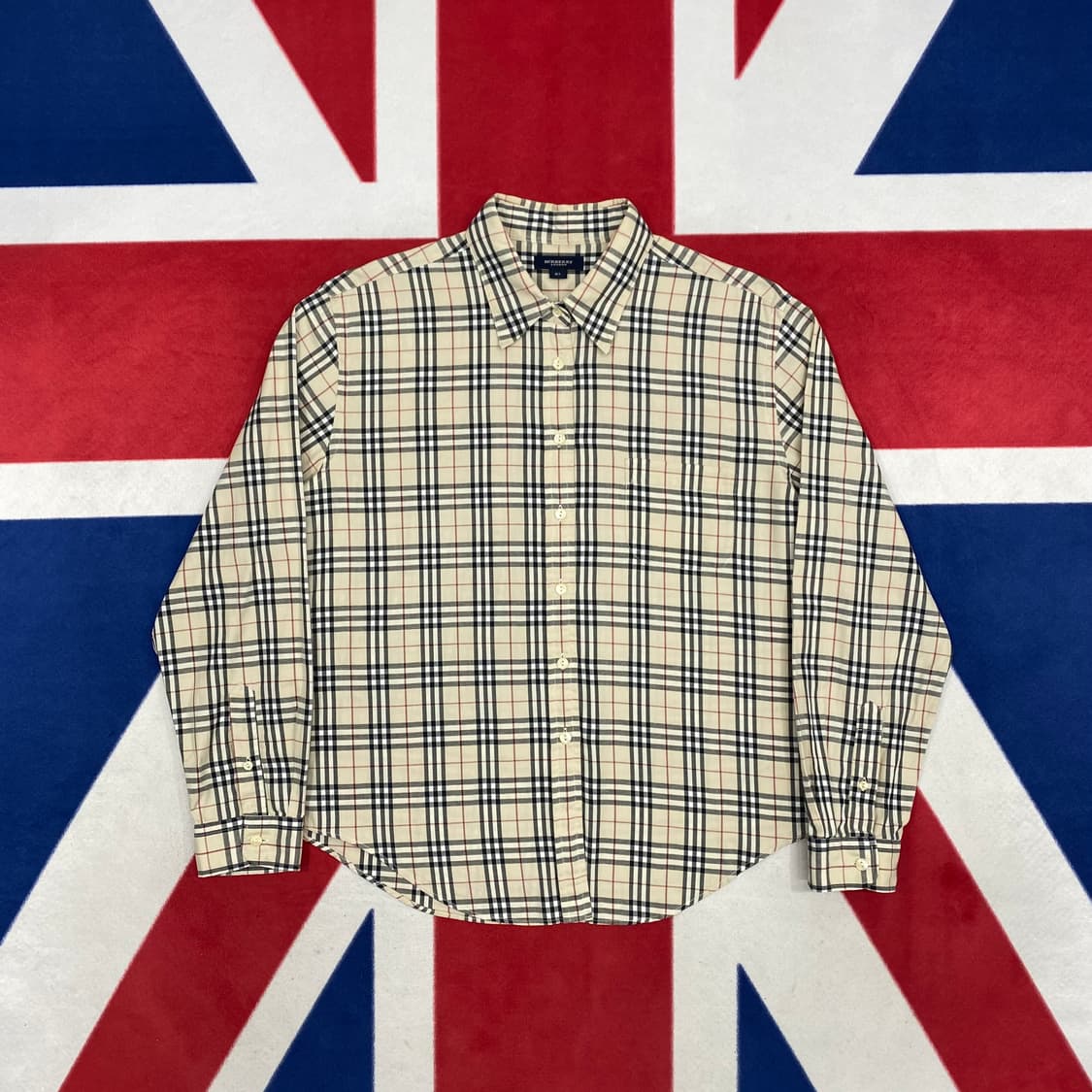 버버리 체크셔츠 여성 XL  상품이미지1