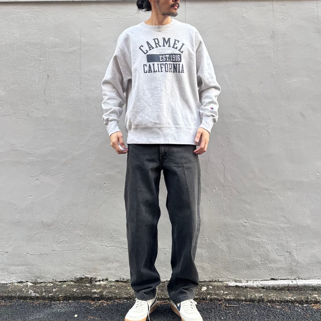 00년대 챔피온 카멜 캘리포니아 리버스위브 스웻셔츠 상품이미지9