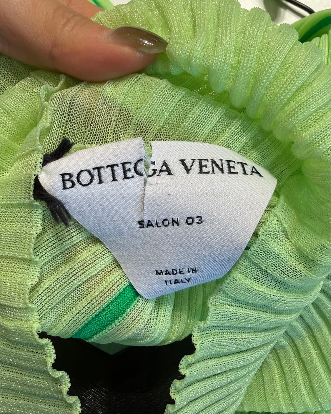 보테가 베네타 그린 링컬 드레스  상품이미지8