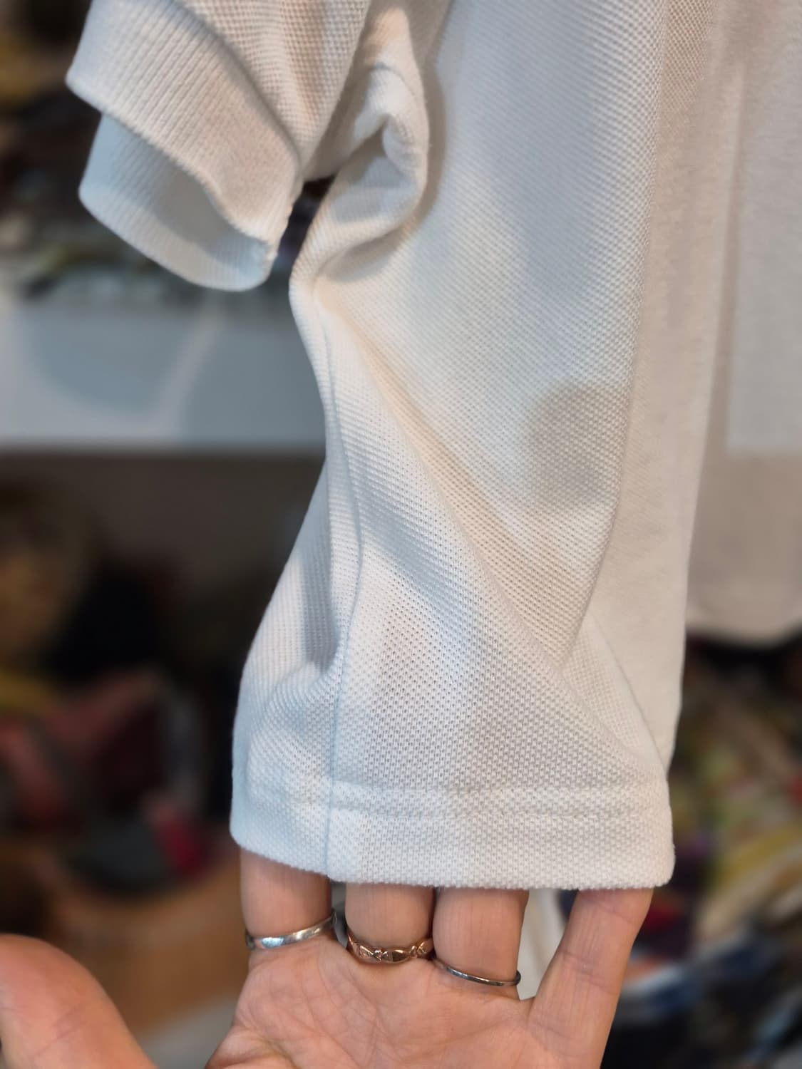 폴로 랄프로렌 반팔 카라티 화이트 상품이미지6