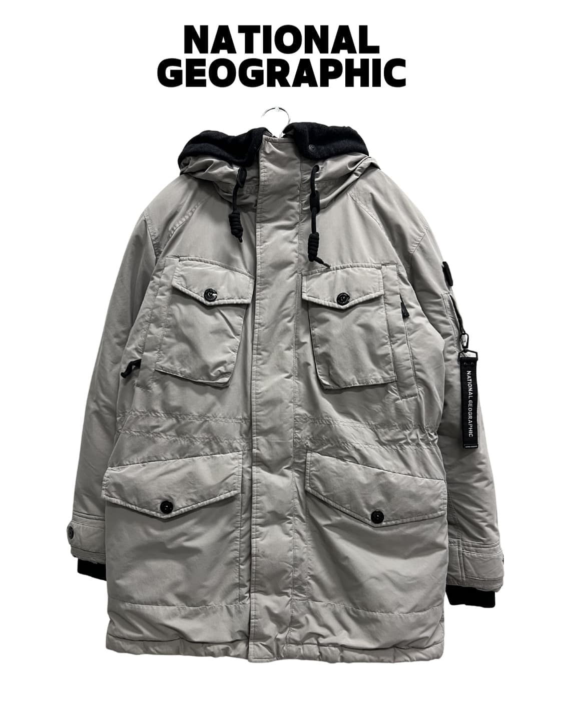 (M) 내셔널지오그래픽 마틴 RDS 구스다운 점퍼 상품이미지1