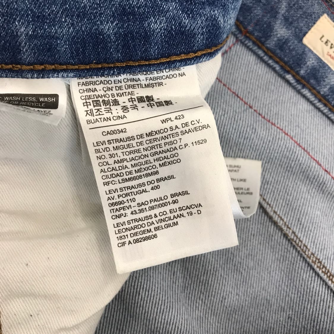 리바이스 프리미엄 LEJ502 엔지니어드 청바지 [34x32] 상품이미지7