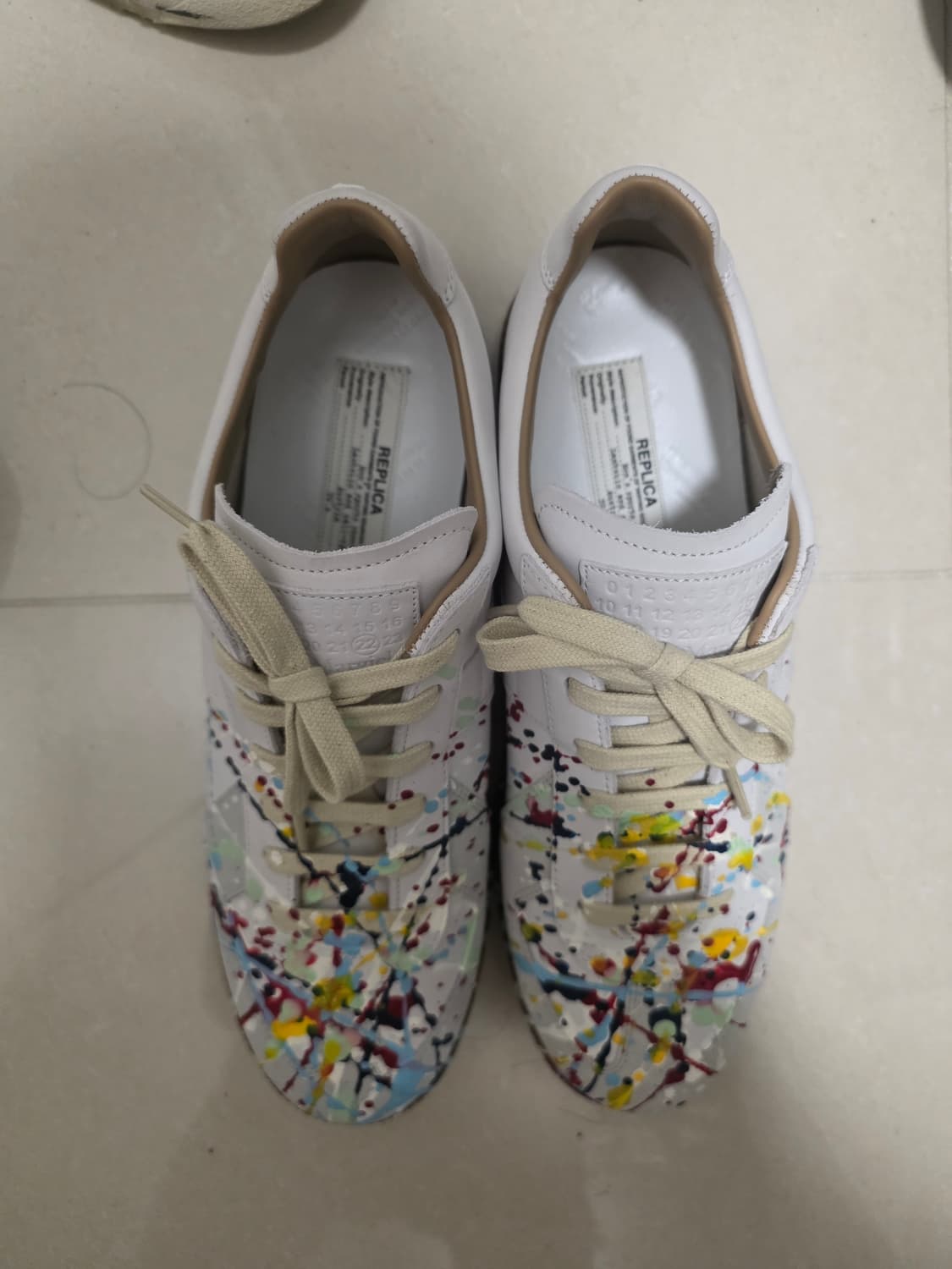 메종 마르지엘라 페인팅 독일군 43 사이즈 판매 (미착용) 상품이미지1