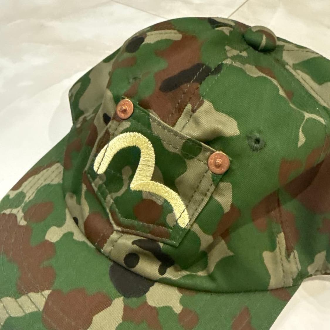 에비수 카모플라쥬 미니 포켓 볼캡 상품이미지3