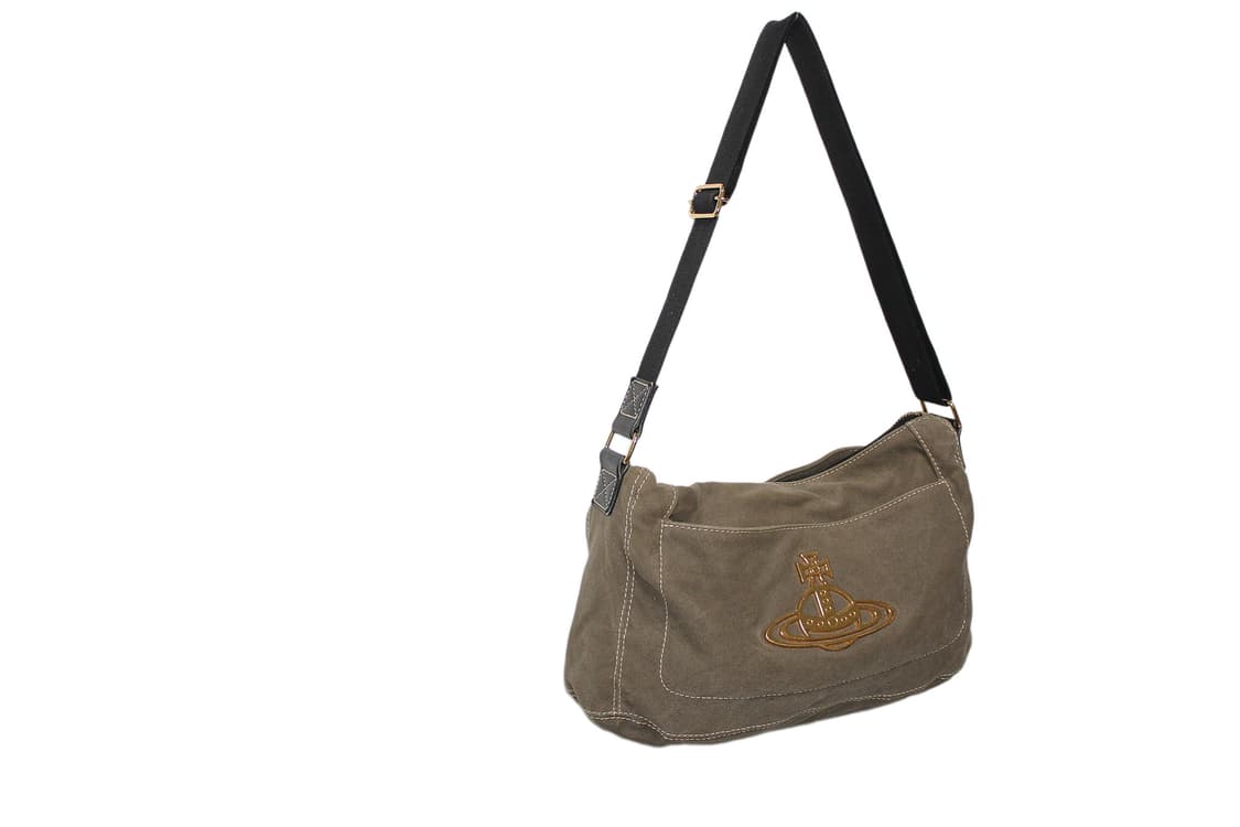 VIVIENNE WESTWOOD 비비안웨스트우드 캔버스 숄더백 상품이미지1