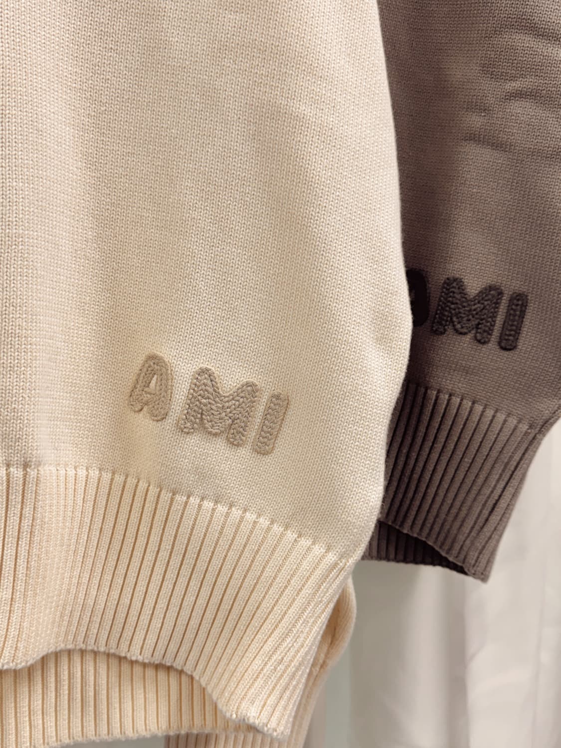 ✨ [새상품] 아미 AMI 레터링 가디건 ✨ 상품이미지6