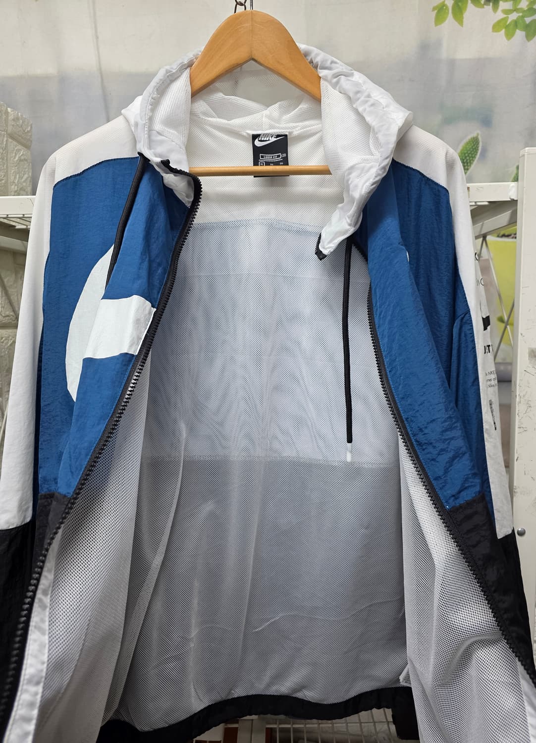 나이키 바람막이 105 더블빅 스우시 후드 바람막이점퍼 MM61 상품이미지5