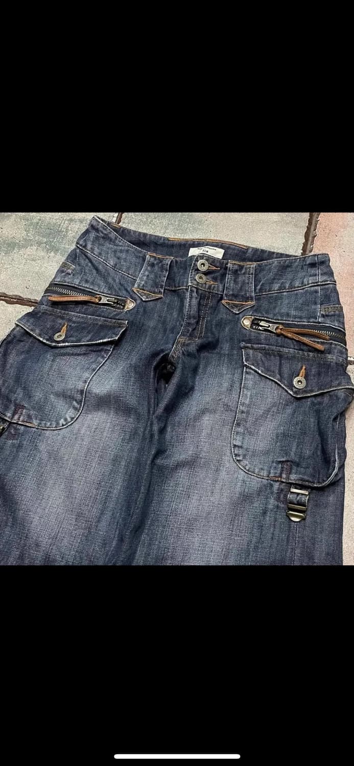 일본 포켓디테일 팬츠 청바지 상품이미지3