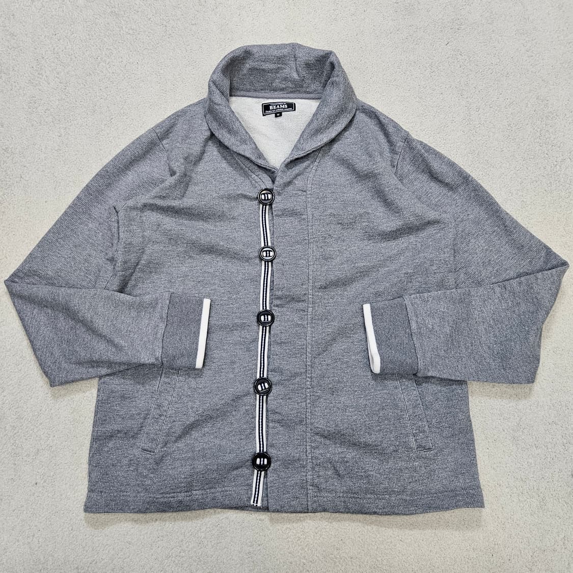 빔즈 숄카라 가디건 M 상품이미지2