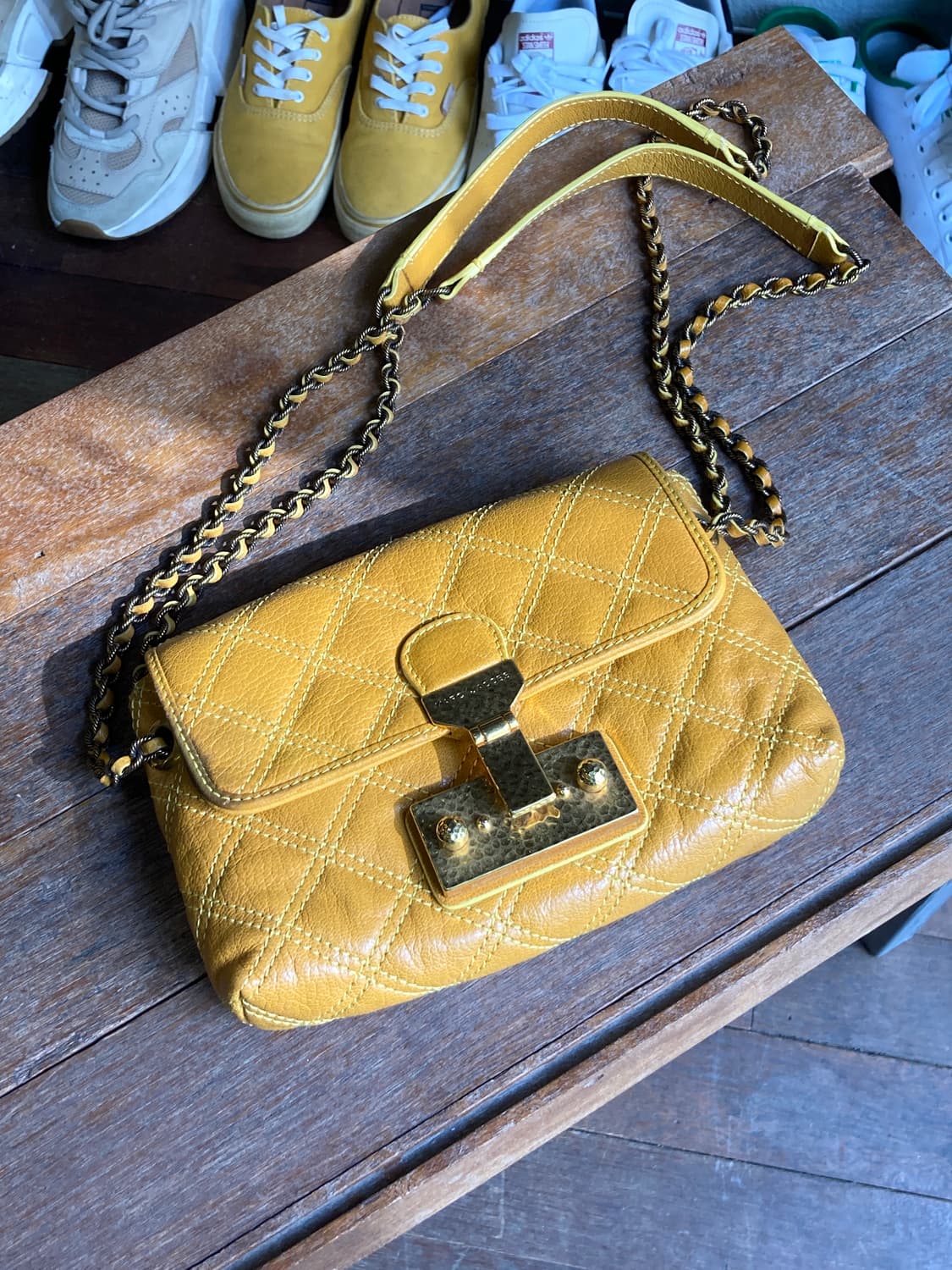 마크제이콥스 옐로우 투웨이 크로스백 상품이미지2