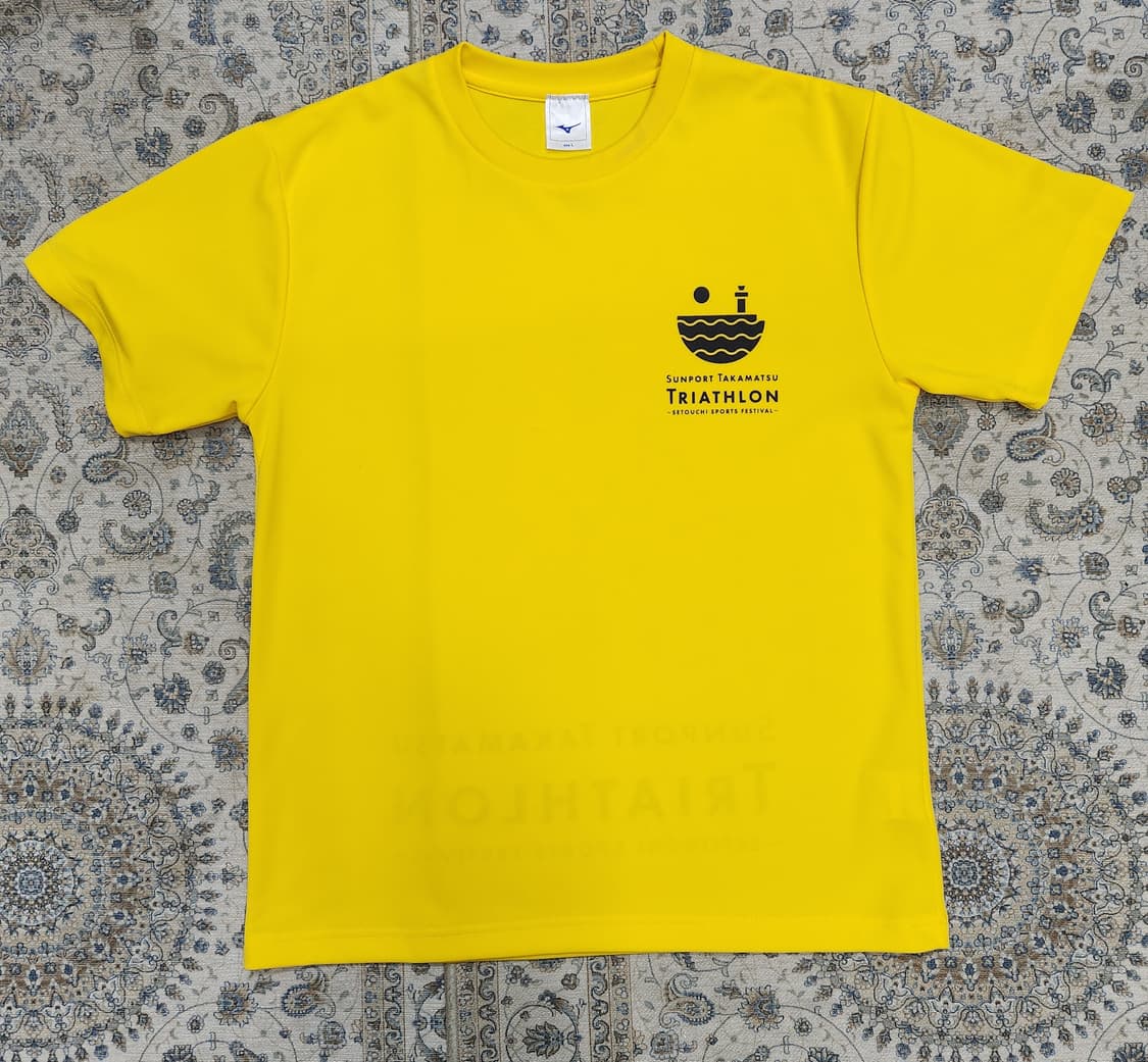 MIZUNO 미즈노 트라이애슬론 기능성 티셔츠 L 상품이미지1