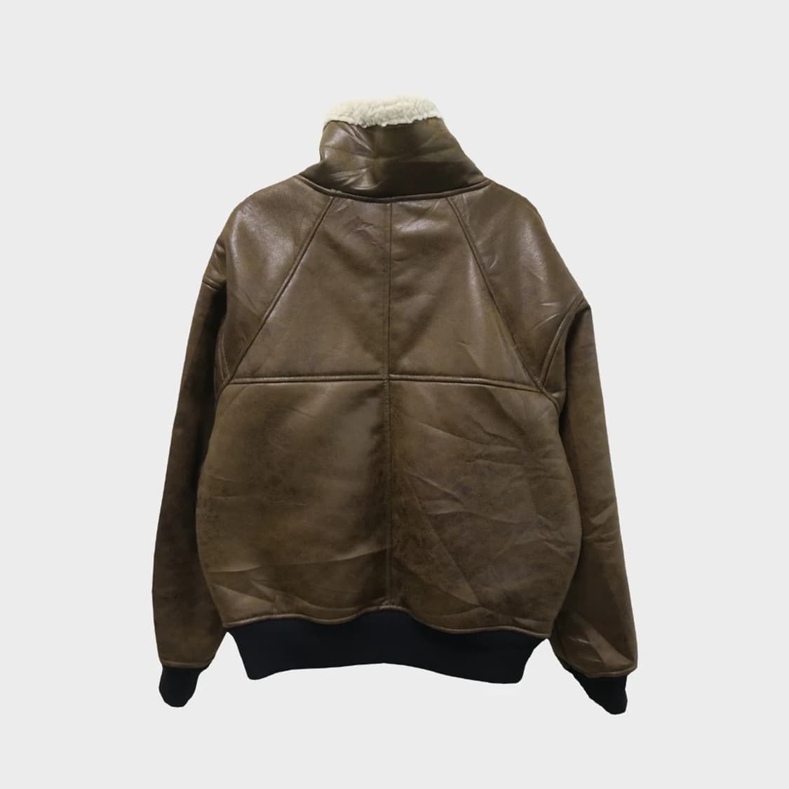 SHELTTER 브라운 무스탕 자켓 60577 상품이미지2
