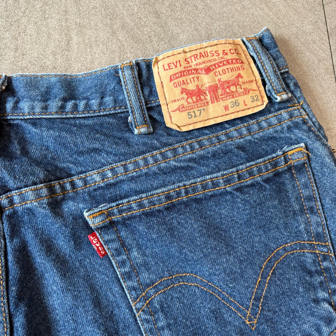 리바이스 정품 517 데님 팬츠 바지 상품이미지10