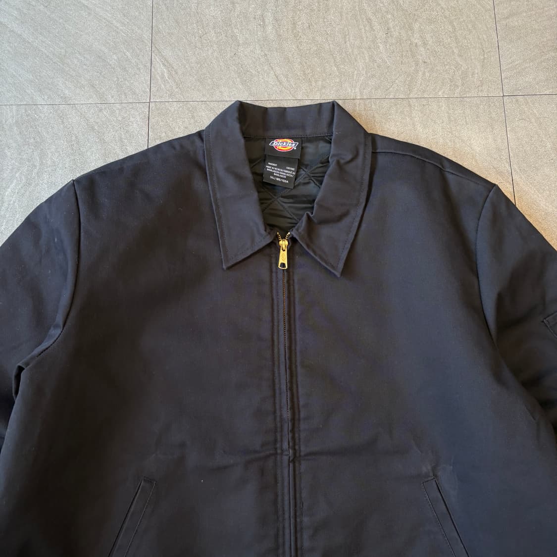 디키즈 아이젠하워 누빔 블랙 워크 자켓 상품이미지3