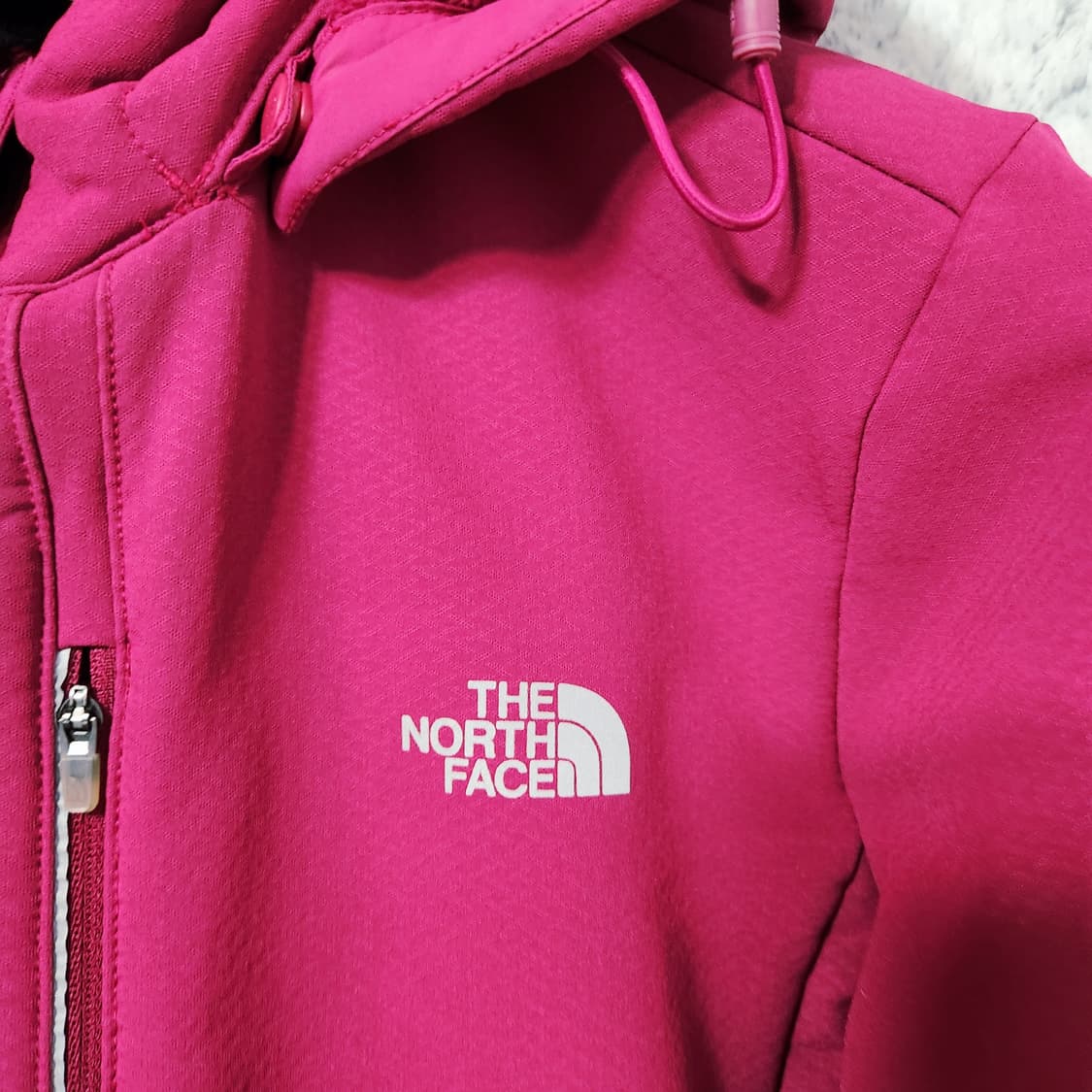 H634 [XL] 노스페이스 여성 기모 후드 집업 상품이미지2