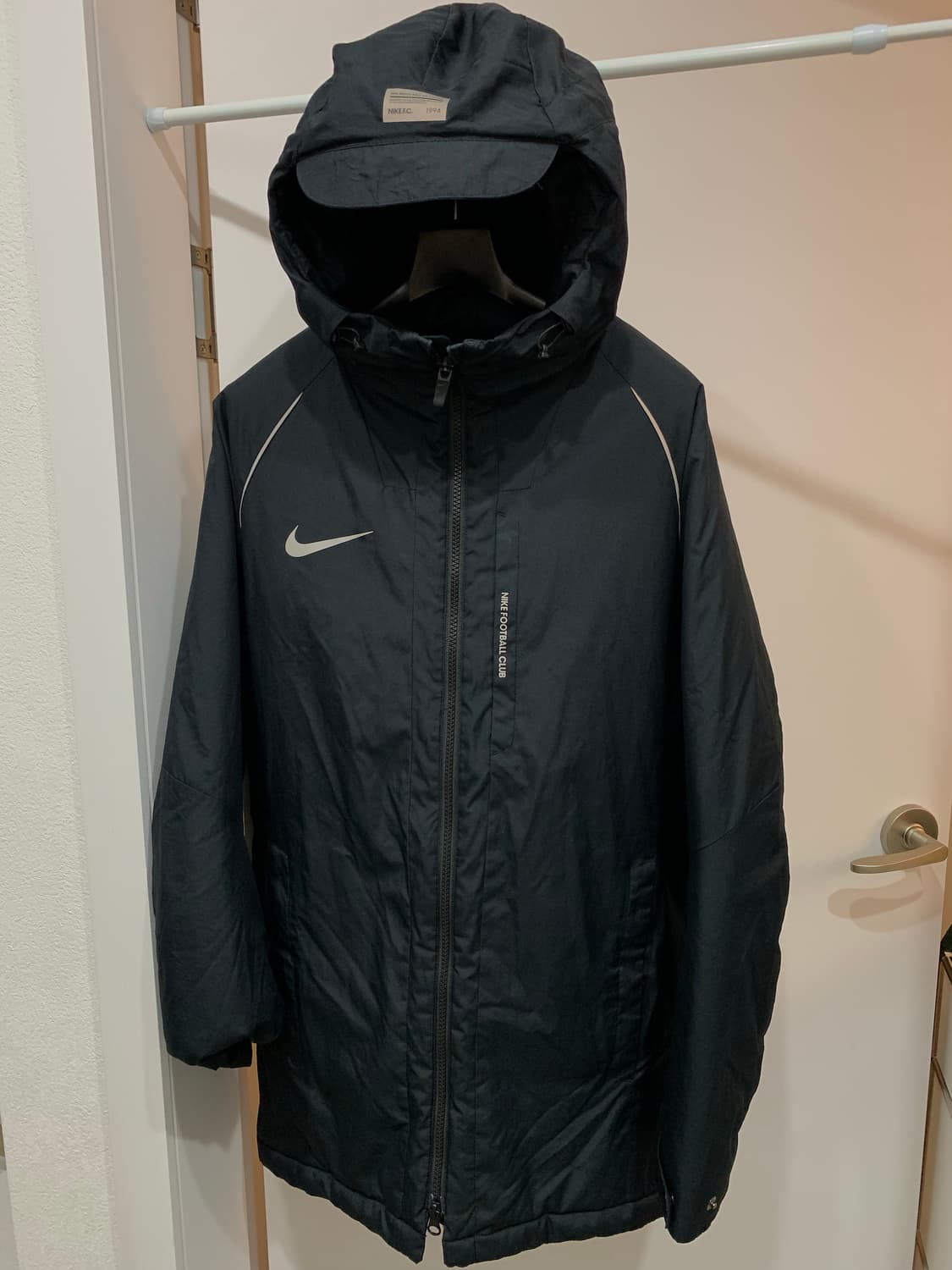 나이키 올드스쿨 FC 축구 패딩 후드 M 남95 상품이미지4