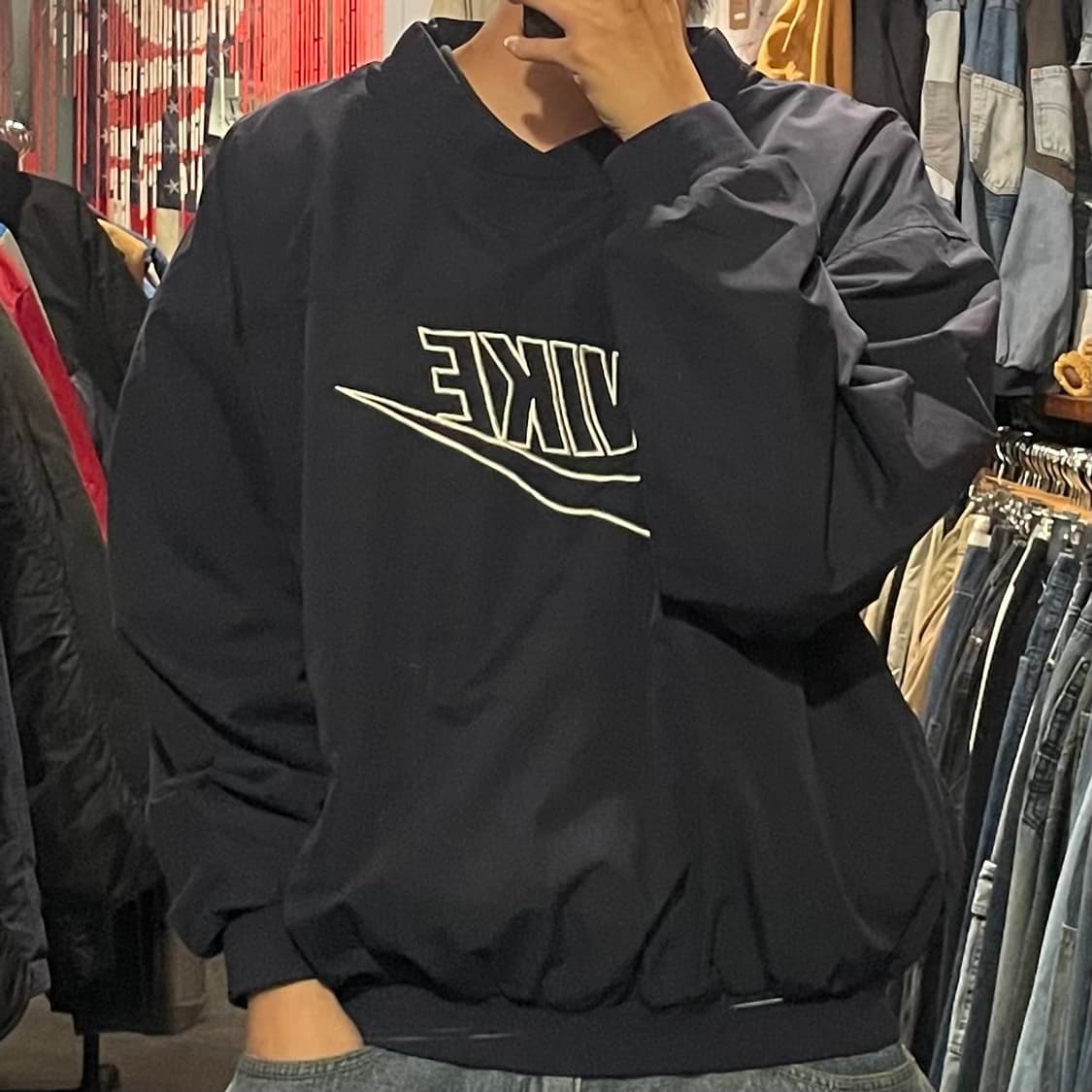 [IM] NIKE 나이키 네이비 웜업 상품이미지1