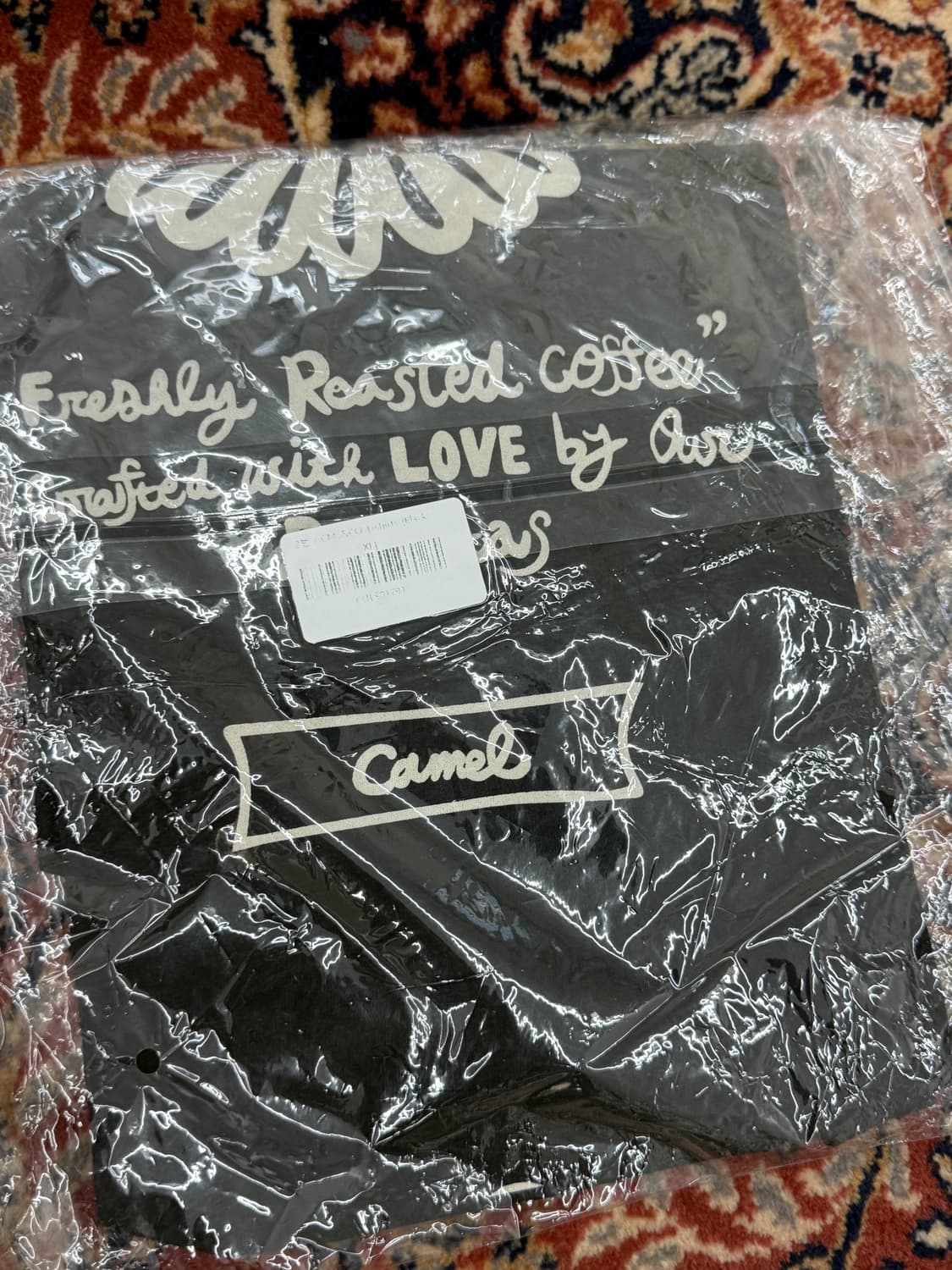 (XL) 카멜 헤인즈 camel hanes 블랙 티셔츠 새상품 상품이미지3