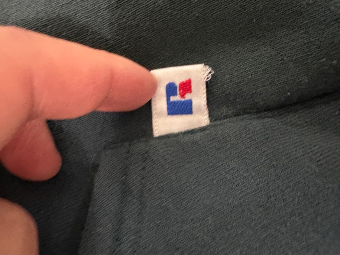 90s 러셀 USA XL (sage green) 상품이미지3