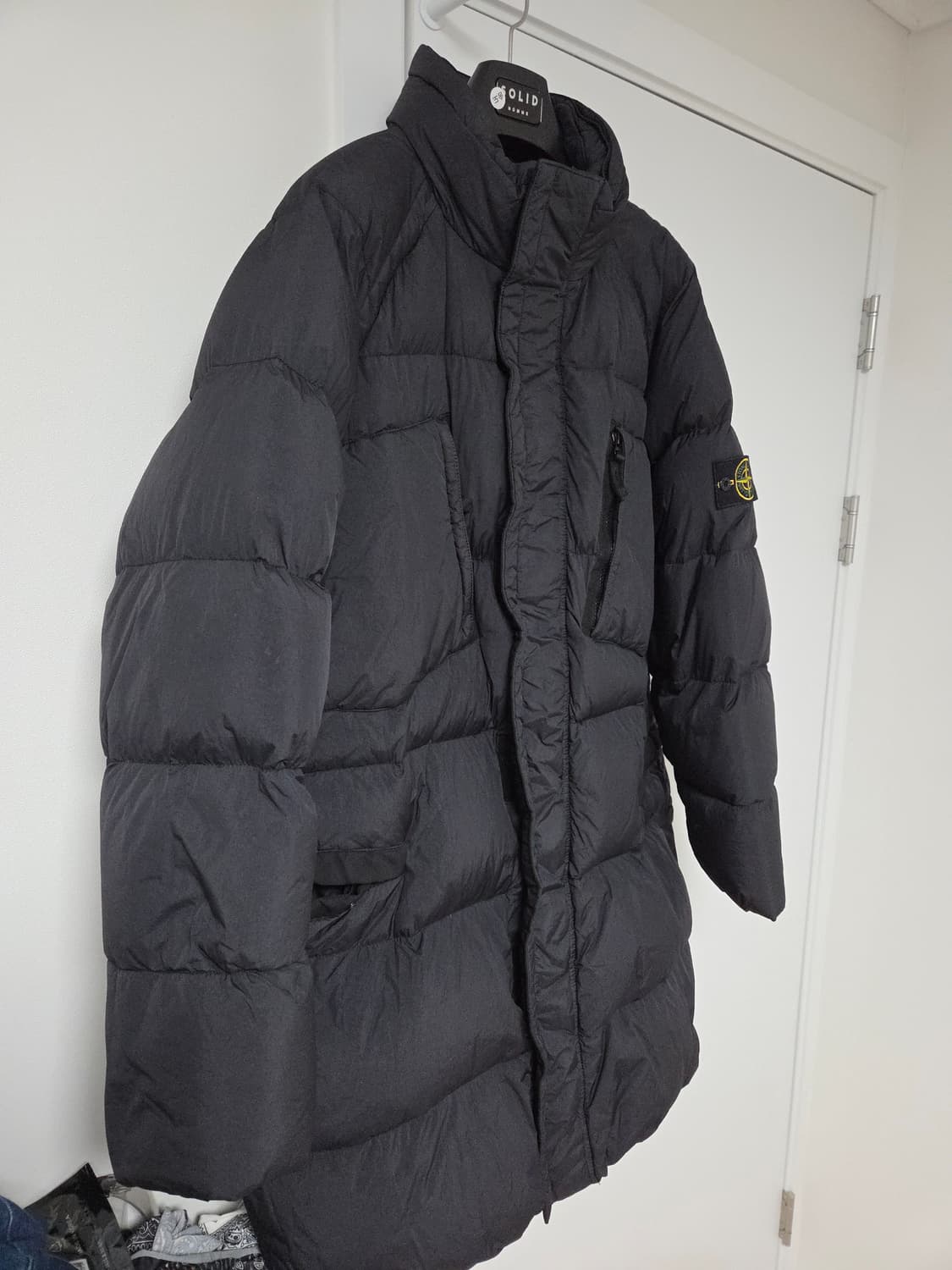 (희귀매물) 스톤아일랜드 16fw 크링클랩스 드레이크 롱패딩 블랙 L 상품이미지2