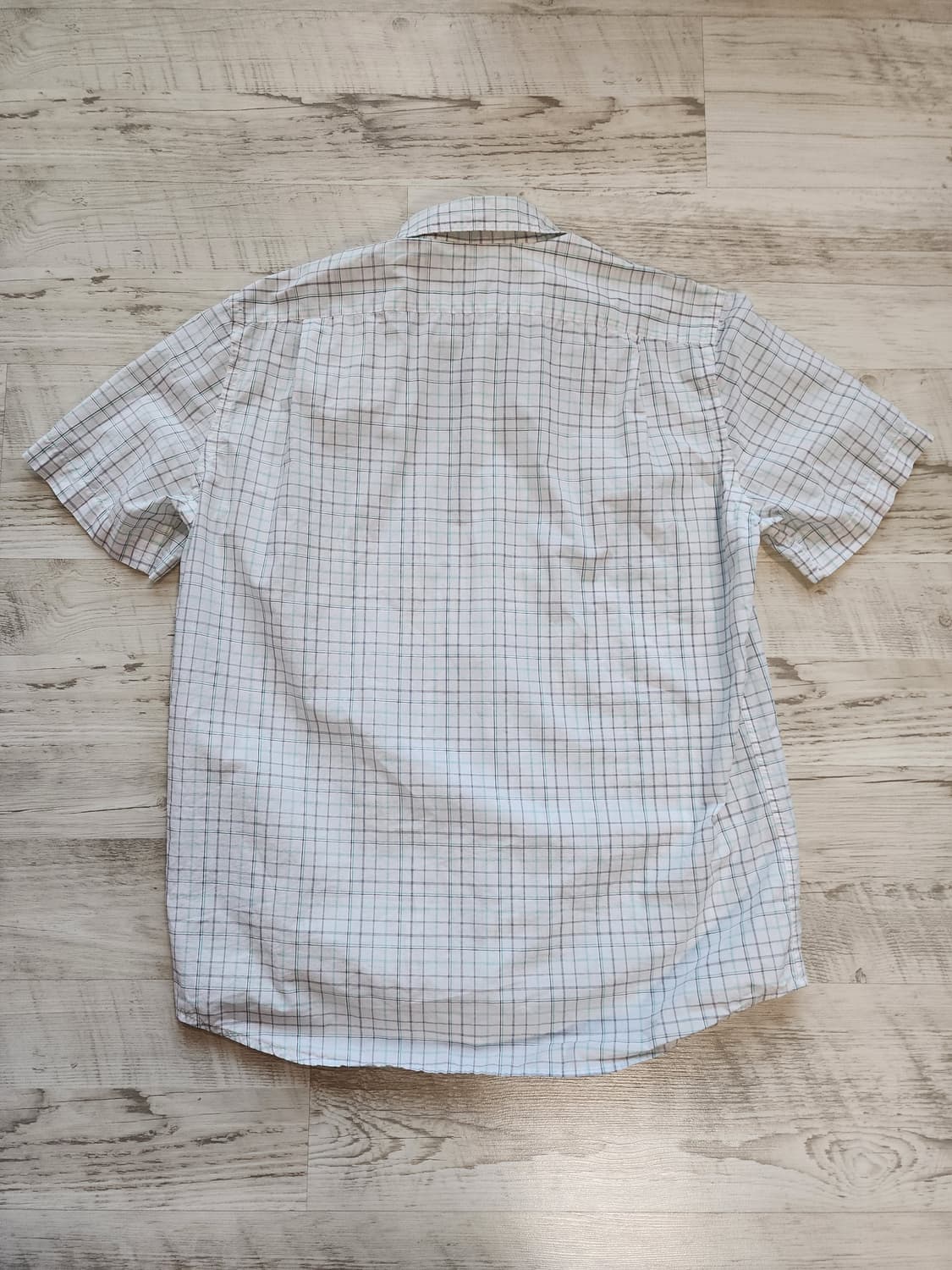 LACOSTE 라코스테 반팔 버튼다운 셔츠 팜 42(100~105)사이즈 상품이미지2