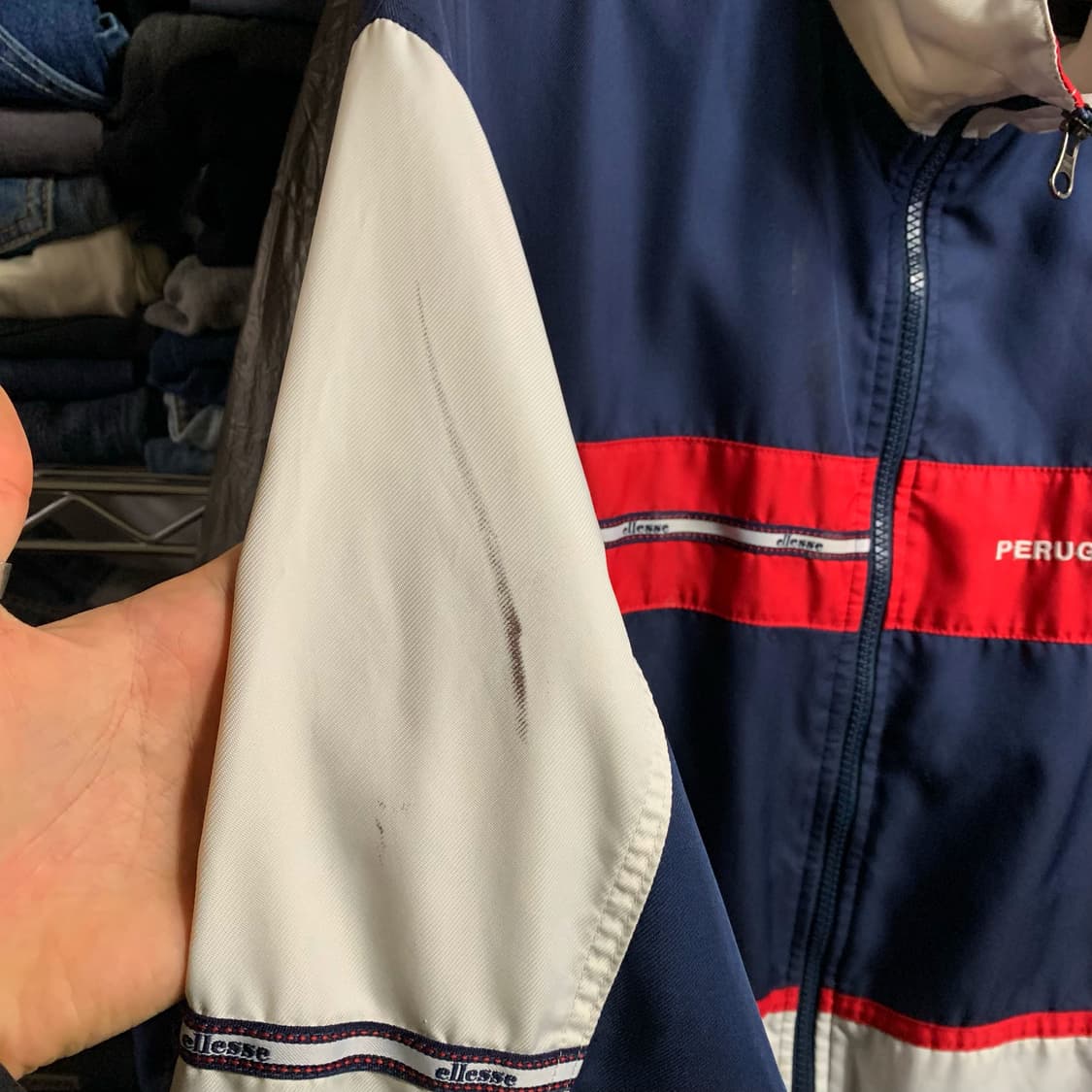 [M] 90's 엘레쎄 바람막이 상품이미지7