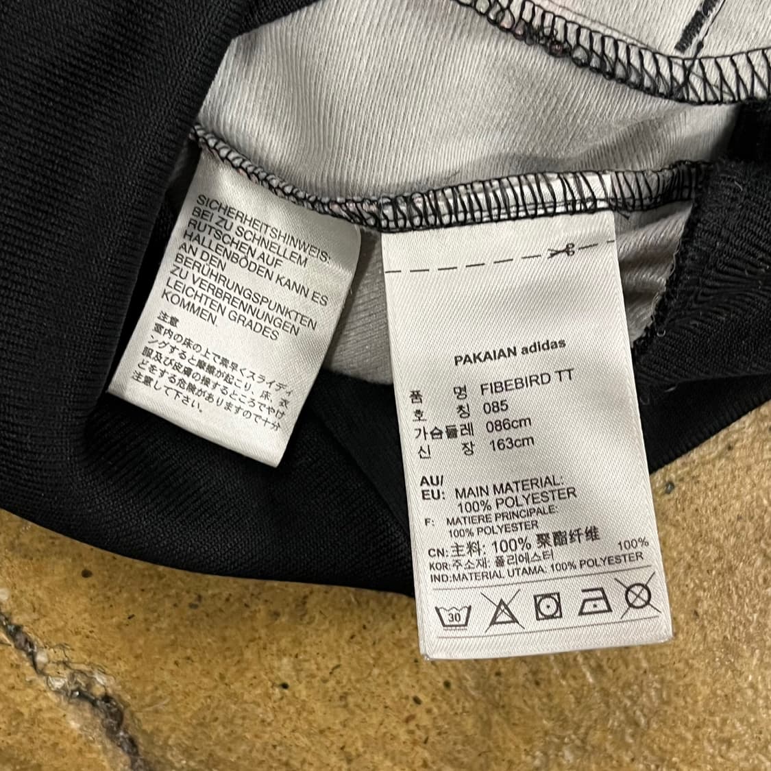 [정품/85] 아디다스 플라워 패턴 후드 져지 트랙탑 b18 상품이미지6