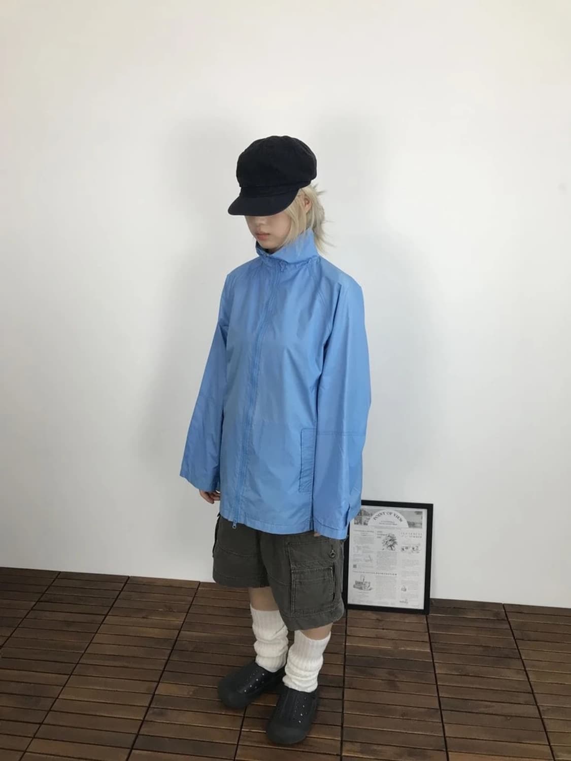 Armani Jeans Light Blue Windbreaker 상품이미지2