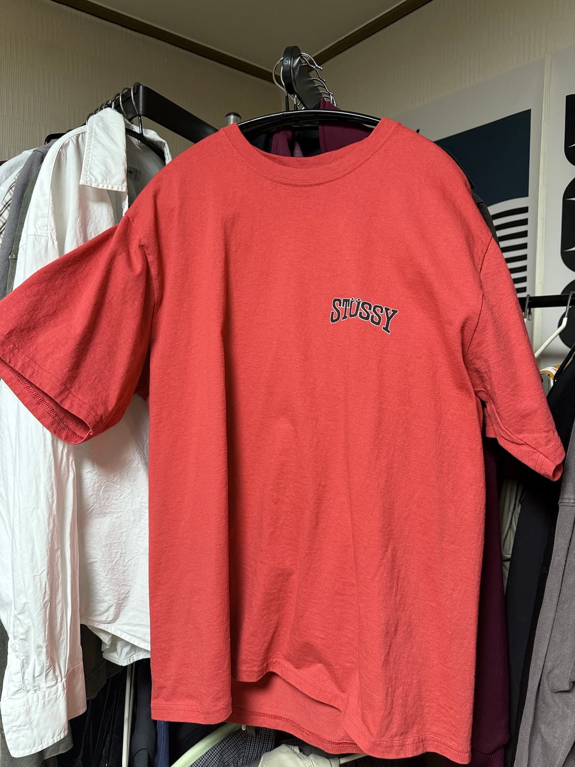 Stussy tough tread t-shirt cayenne 상품이미지2