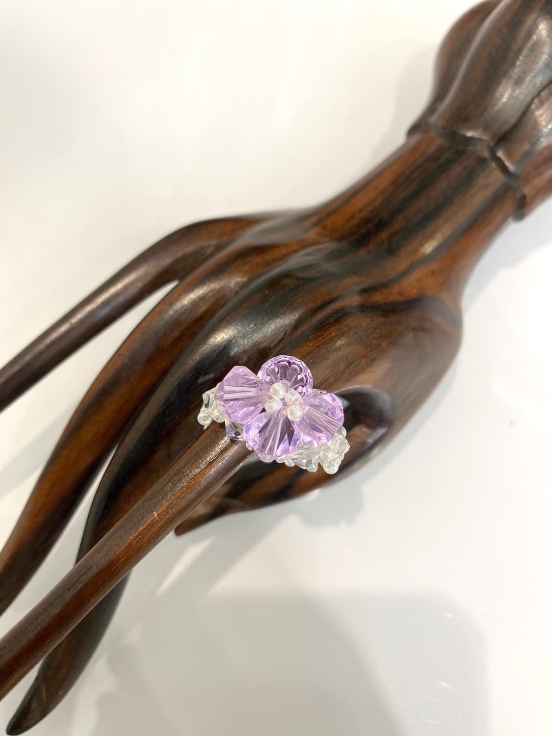 vintage beads ring💜 상품이미지1