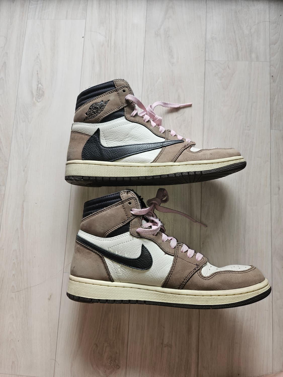 (260) 조던1 트래비스 스캇 하이 모카 상품이미지2