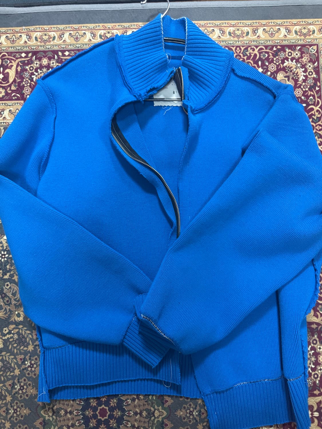 [M] 카미엘 포트젠스 rib zip up 집업 상품이미지1