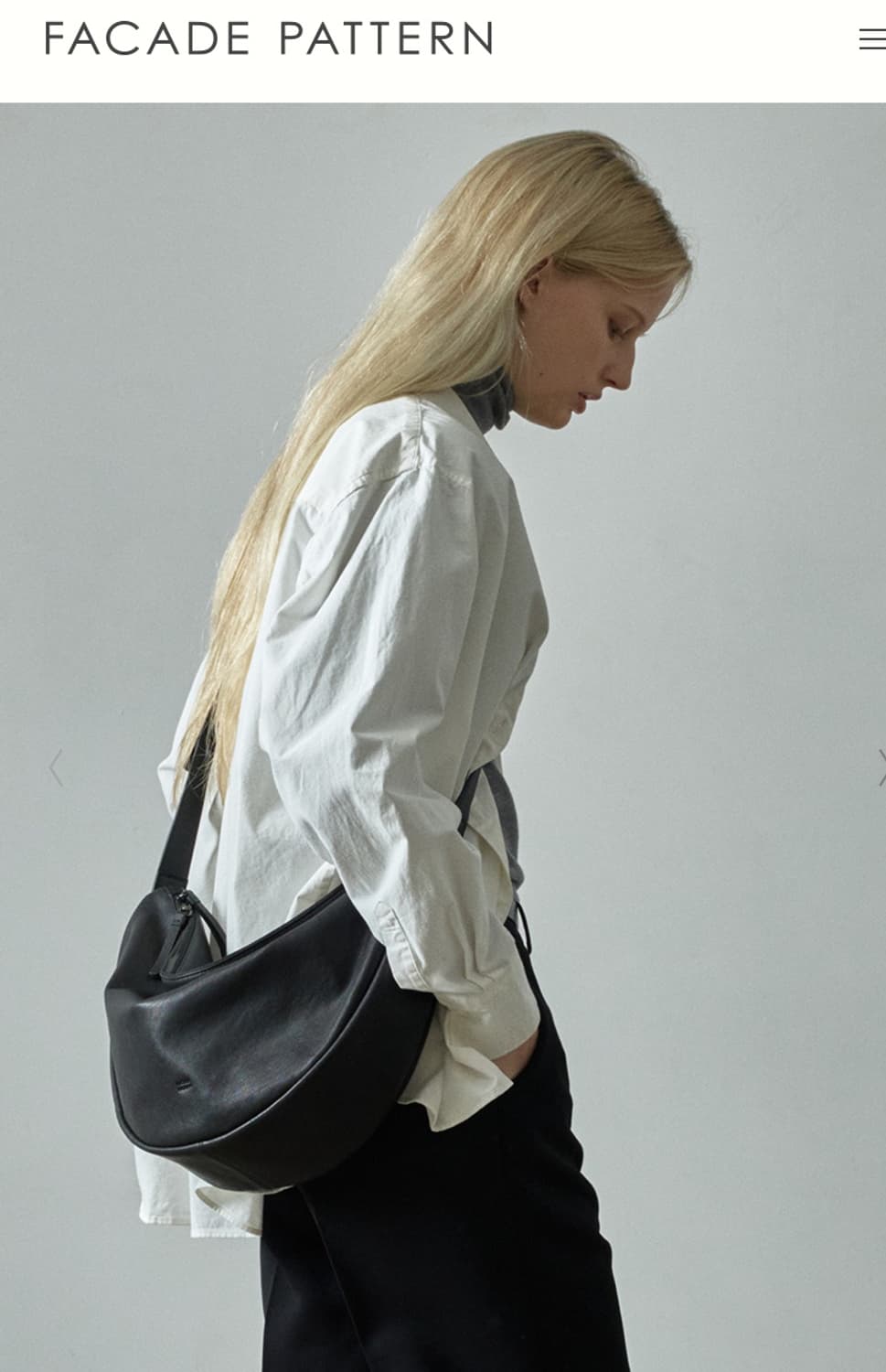 파사드 패턴 스티브 숄더백 상품이미지1