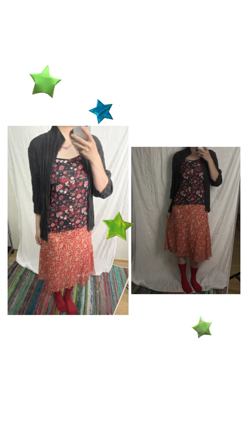Sunset Mosaic Skirt 상품이미지1
