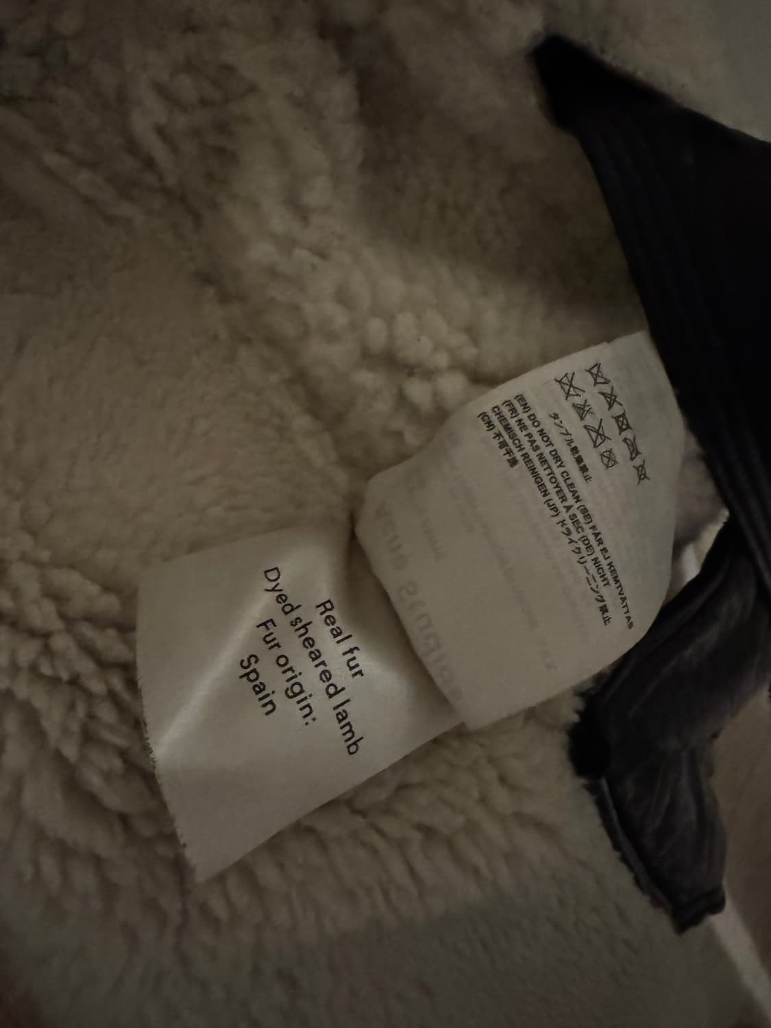 Acne Studios 무스탕 코트 상품이미지2