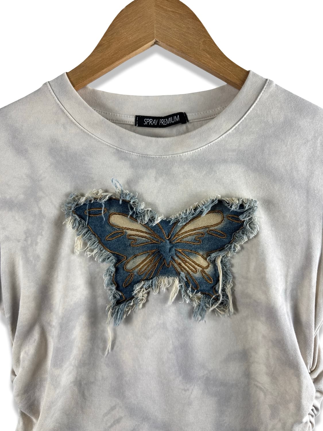 JPN 버터플라이 자수 패치 슬리브2360 상품이미지3