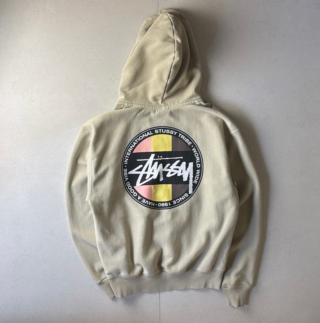 스투시 닷 후드집업 상품이미지1