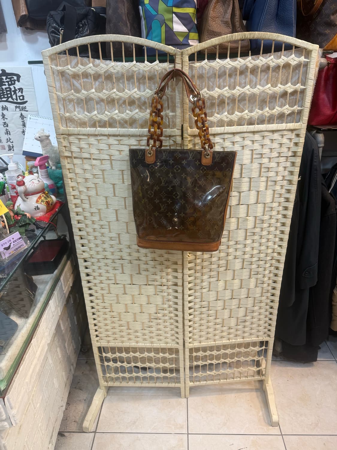 정품 루이비통 비닐카바 암브레 숄더백 팝니다 상품이미지1