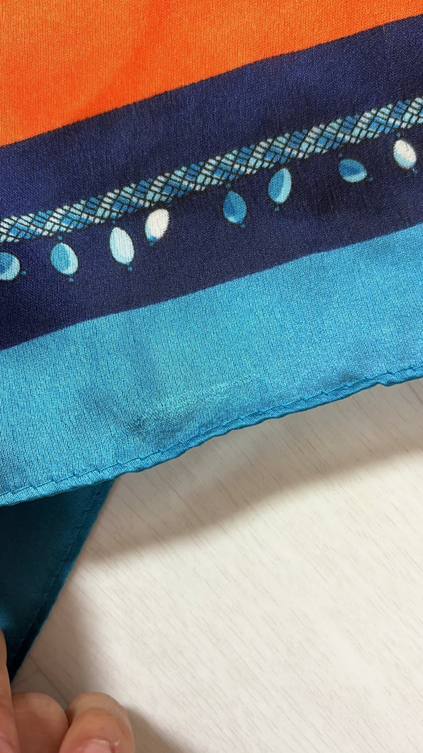 에르메스 쿠페 드 칼라 실크스카프 정품  상품이미지7