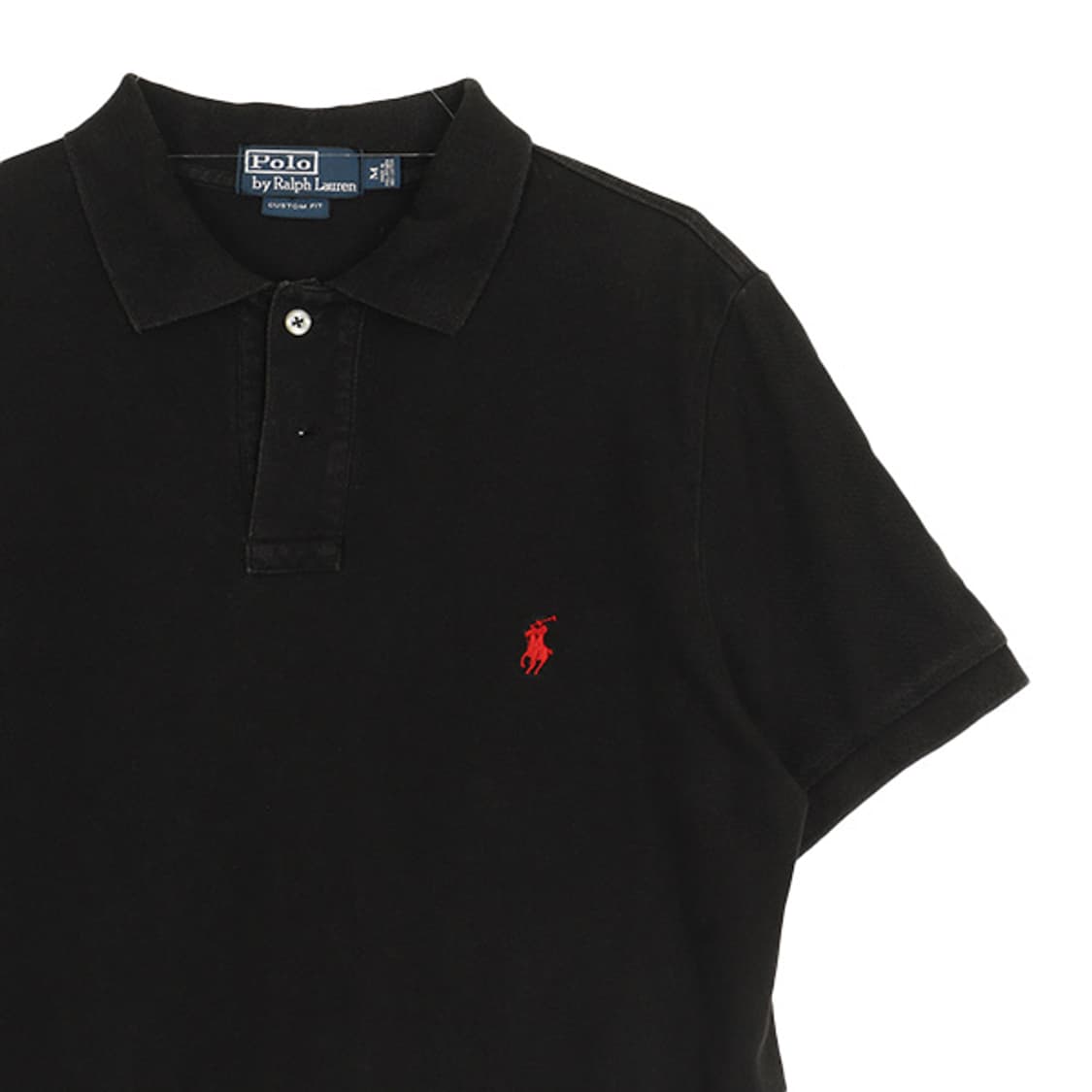 폴로랄프로렌 포니 PK 블랙 하프 티셔츠 (M) 상품이미지3