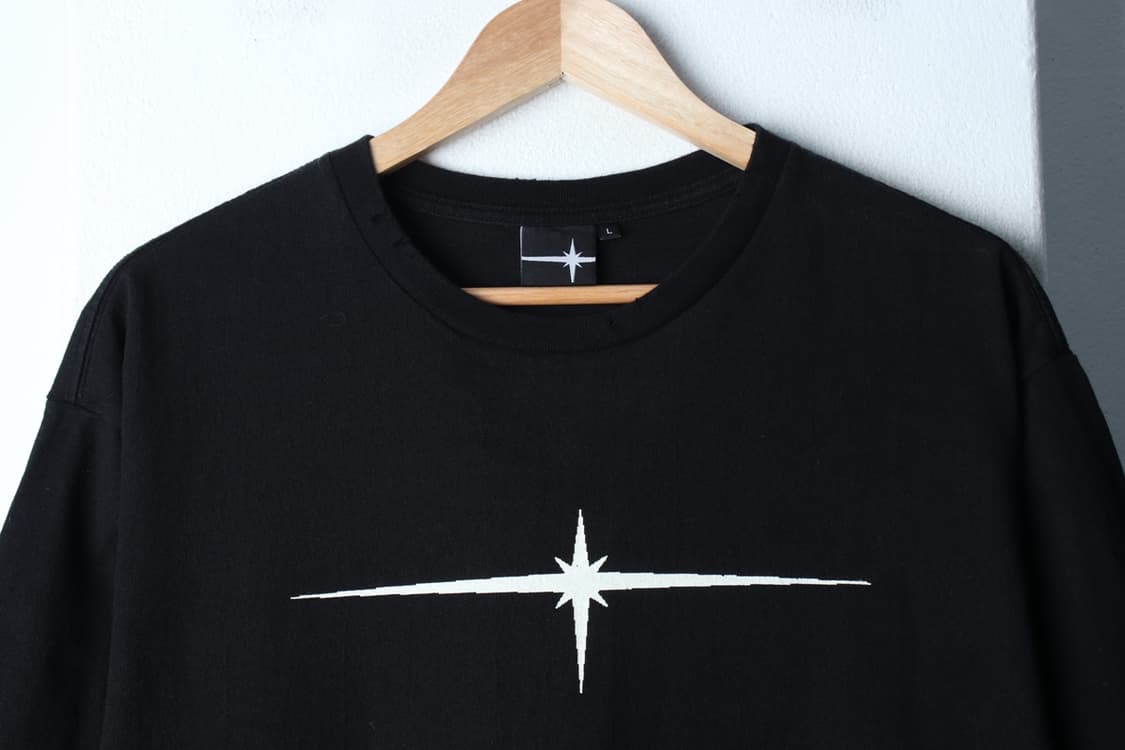 (L-XL) 틸던 반팔 티셔츠 인비테이션 그런지 블랙 스트릿-H33565 상품이미지4