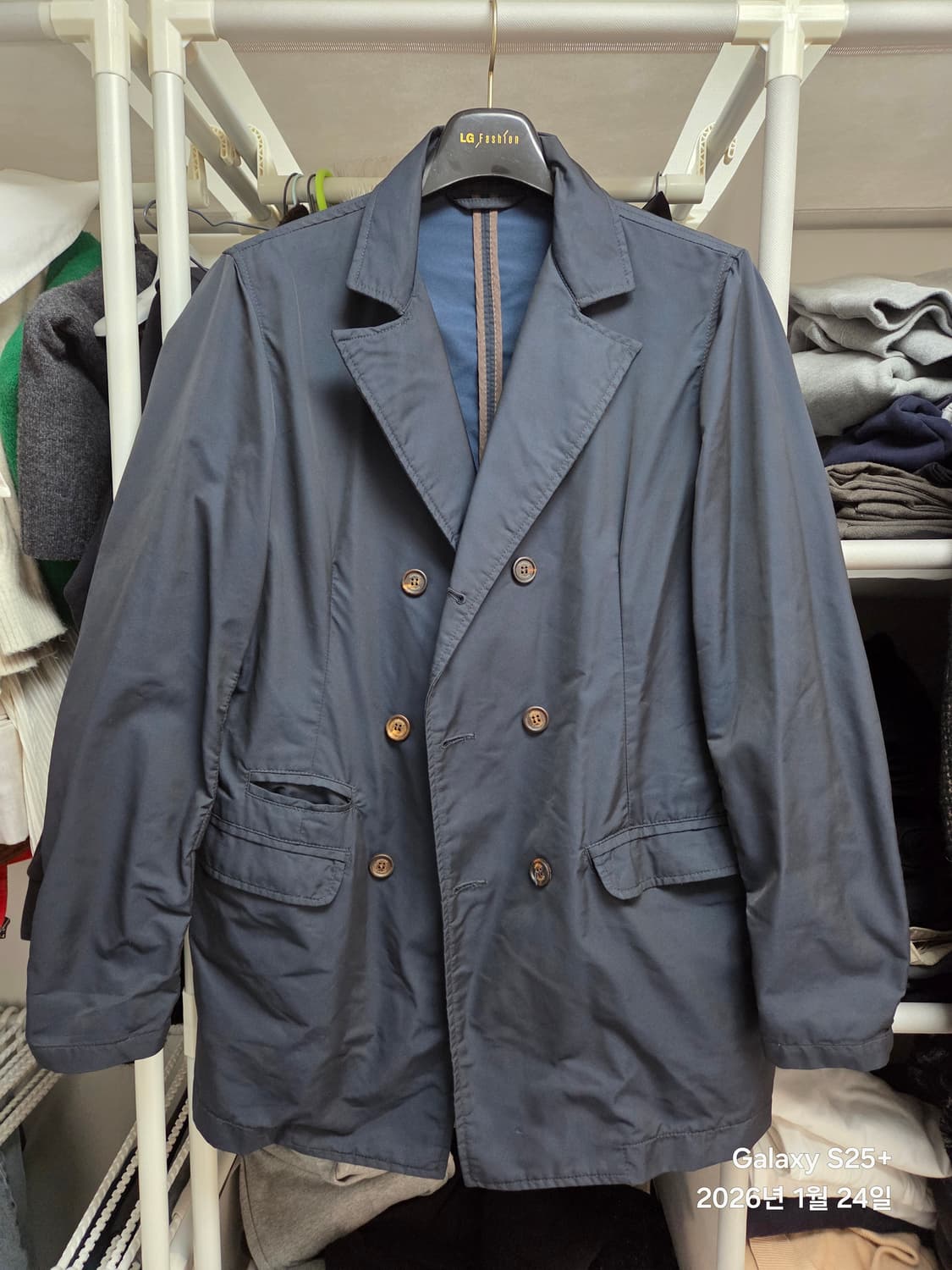 일레븐티 더블 트렌치 코트 상품이미지1